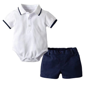 Conjunto Polo e Bermuda Infantil